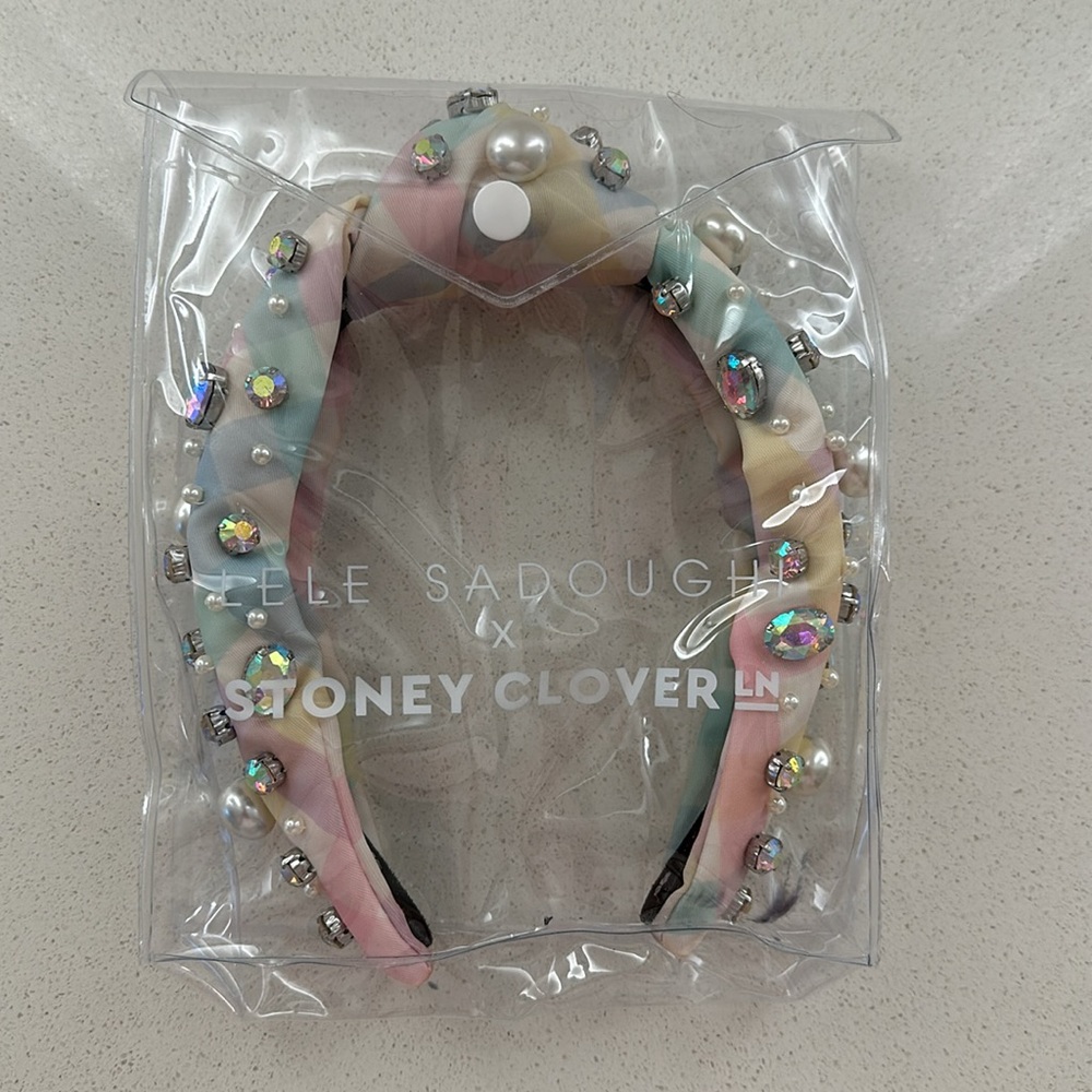 Like New Stoney Clover x Lele Sadoughi Headband